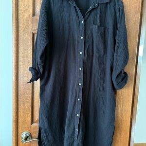H&M Black shirt Dress